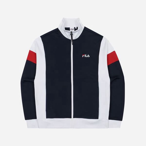 Fila Heritage Linear Color Women's Jackets - Navy,NZ 358-16597